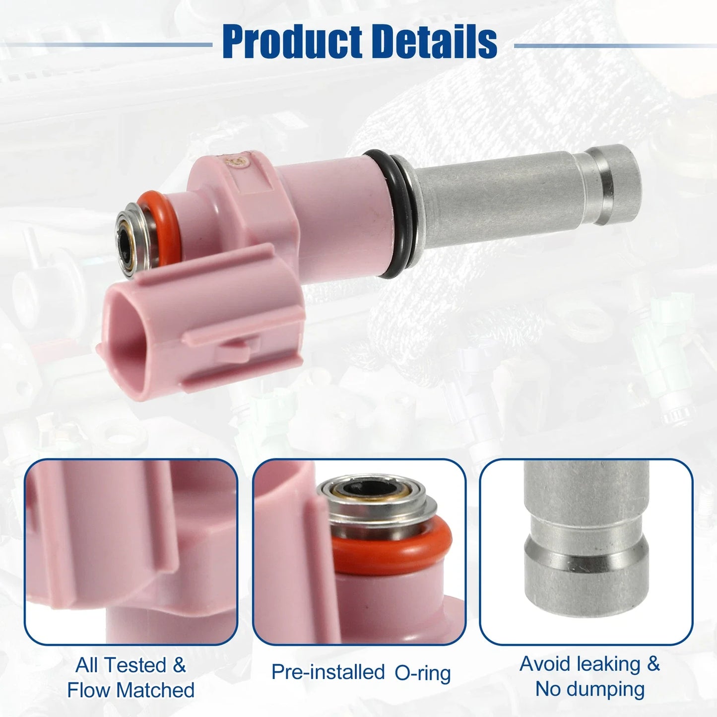 8 x Fuel Injector Nozzles for Lexus IS F (2008-2014)
