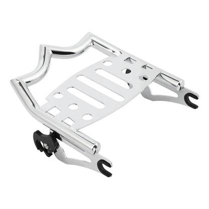 Chrome Detachable Luggage Rack for Harley Touring Electra Road Glide (2009-2025)