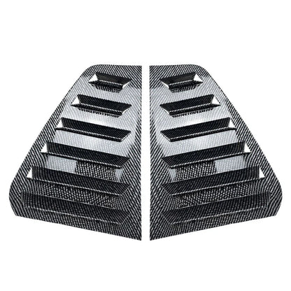 Rear Window Side Vent Shutter Louvers for VW Golf MK7 MK7.5 (14-19) Pair