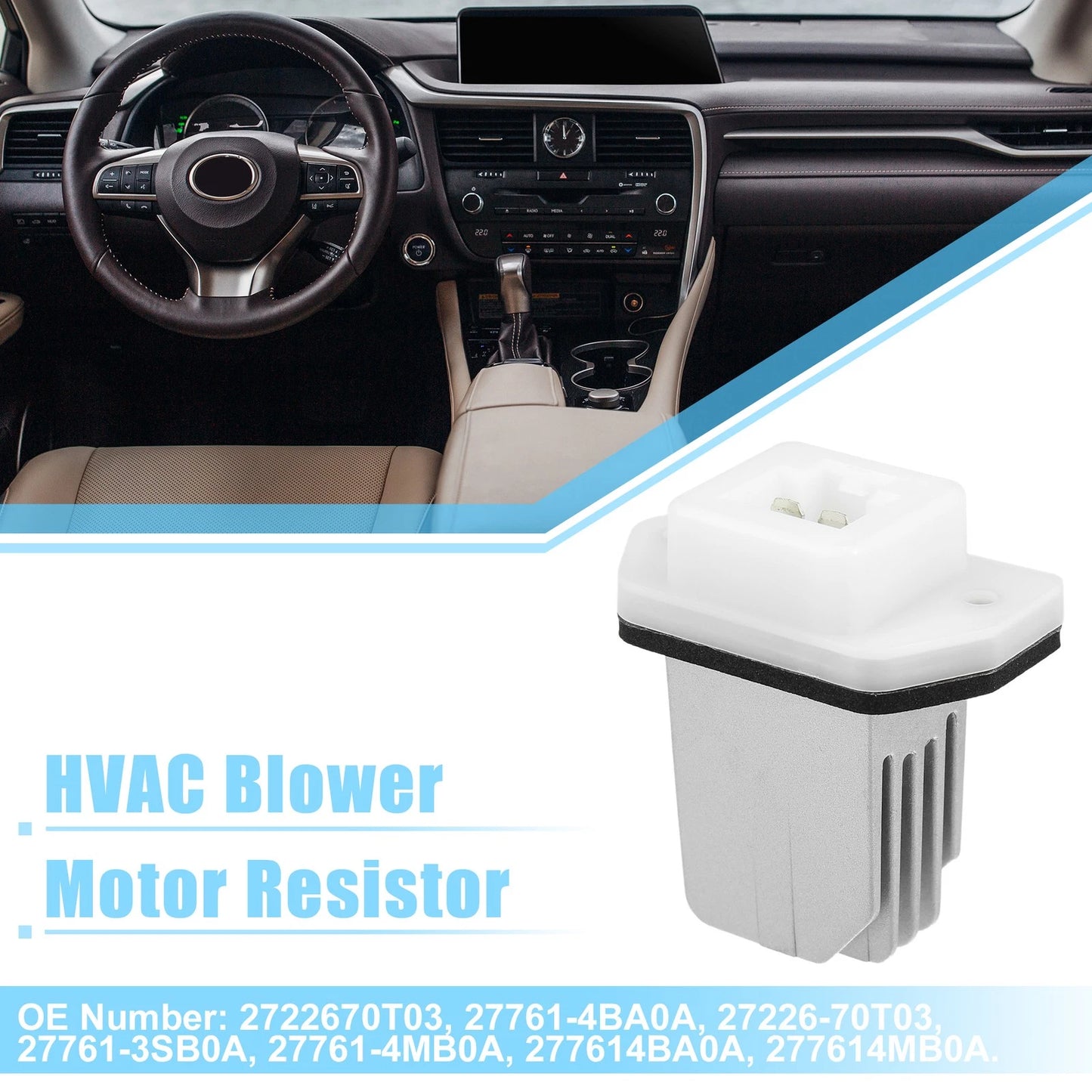 Blower Motor Resistor Module for Nissan Rogue (2014–2020) 27226-70T03