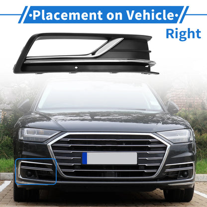 1 Pc Fog Light Grill for Volkswagen Passat (2016–2018)