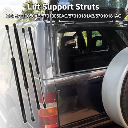Rear Window Glass & Tailgate Lift Supports Struts No. 57010050AB for Jeep Liberty (2002–2007)