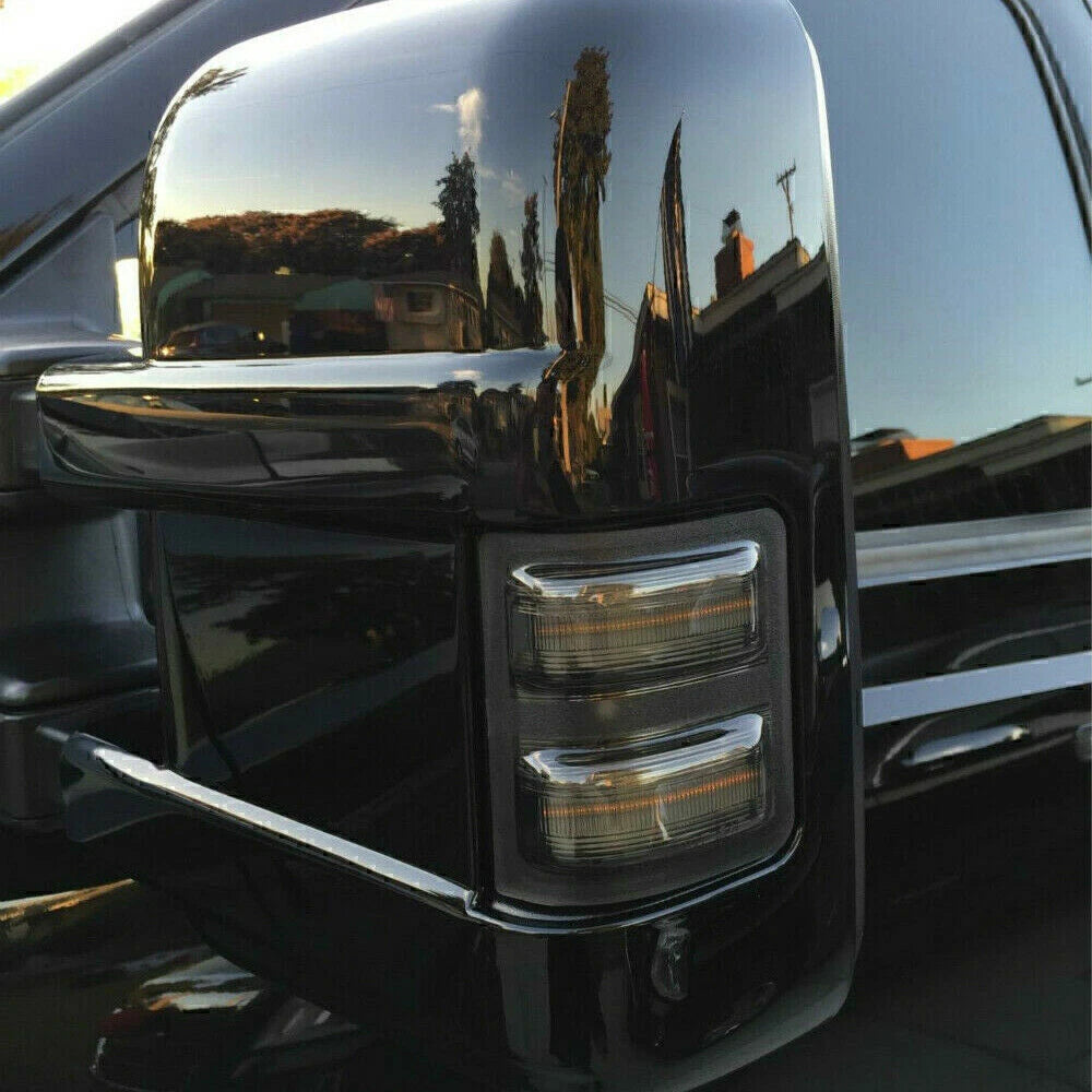 1 Pair Dynamic LED Side Mirror Lights for 2008-2016 Ford F250 F350 F450 F550