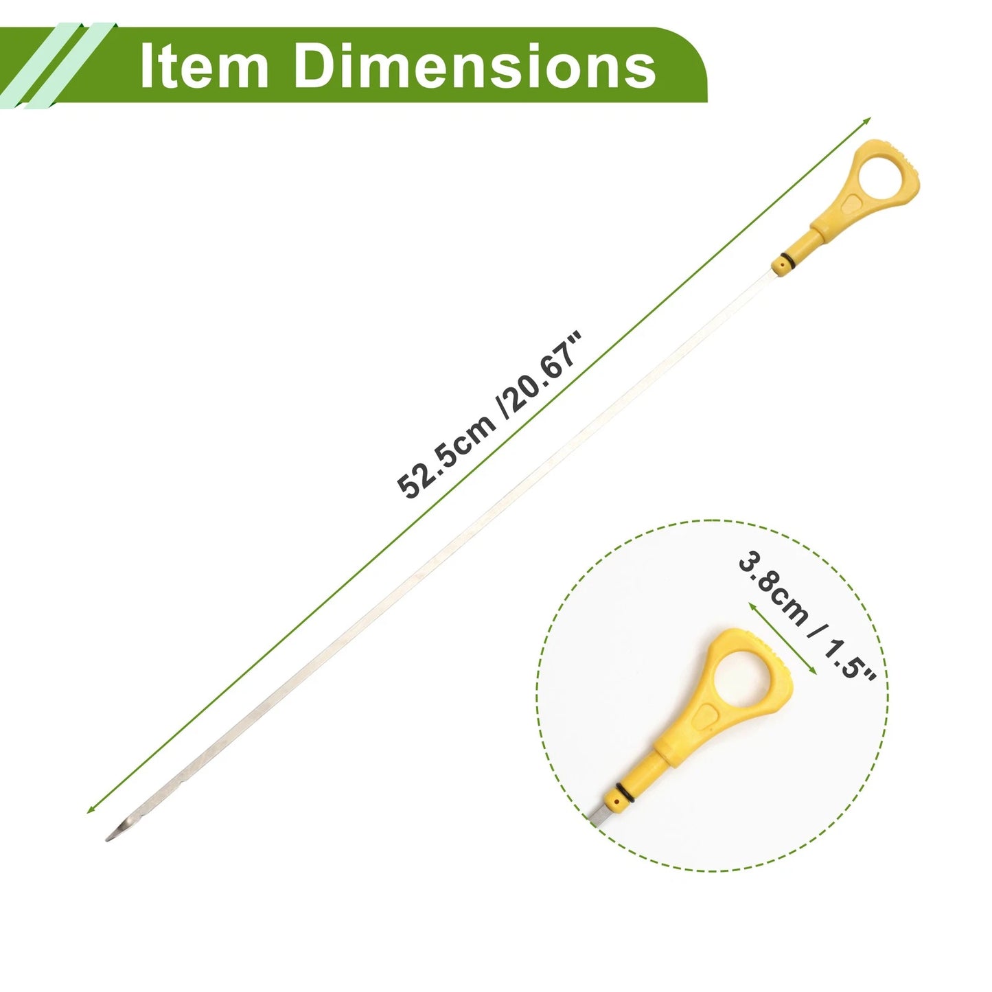 Engine Oil Dipstick No.MD373734 for Mitsubishi Lancer 1.6L (2002–2007)