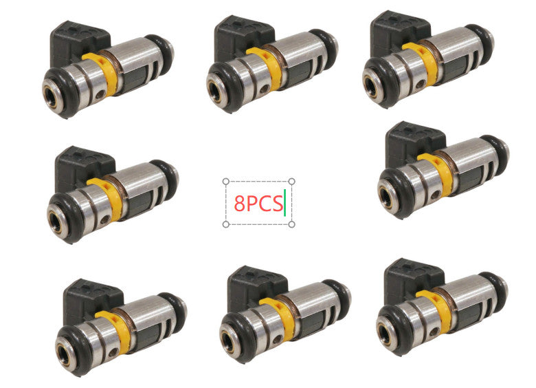 Set of 8 Fuel Injectors for Mercruiser V8 V6 (Year Range Not Specified)