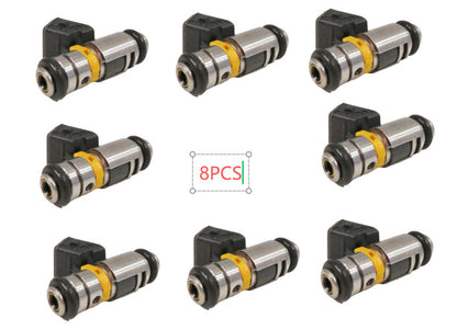 Set of 8 Fuel Injectors for Mercruiser V8 V6 (Year Range Not Specified)