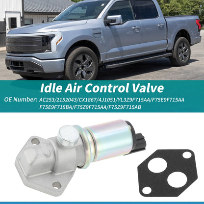 Idle Air Control Valve w/ Gasket for Ford Expedition (1997–2004) No.F75Z9F715AA