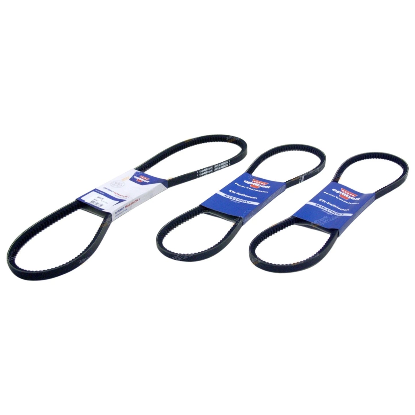 Set of 3 Fan Belts for Toyota Landcruiser HZJ105 (1998–2007)