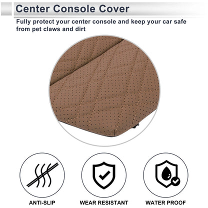 Center Console Cover for BMW 5 Series G30 (2018–2023) Brown Set of 1