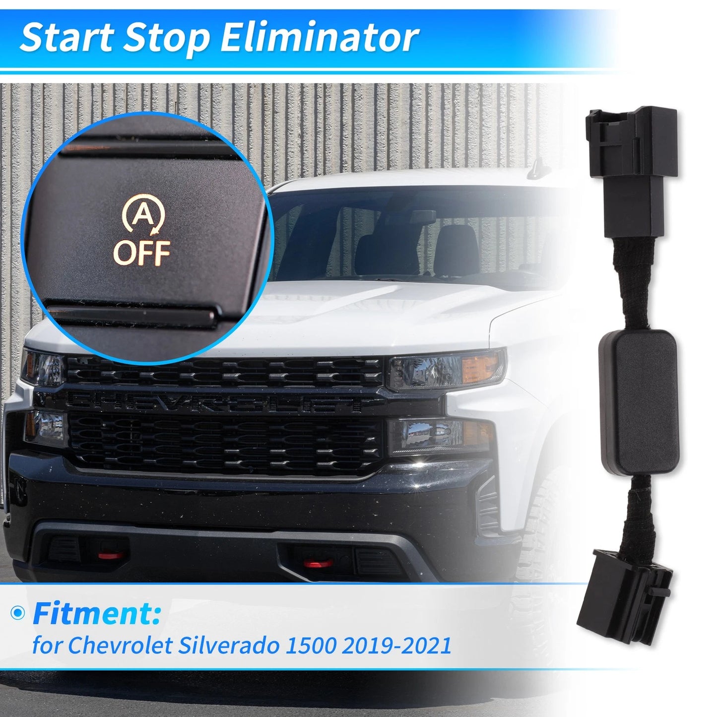 Auto Start Stop Eliminator for GMC Sierra (2019–2021)