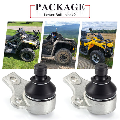 2X Lower Ball Joint for Can-Am Outlander 800R / MAX 800R 4x4 (2009–2012)