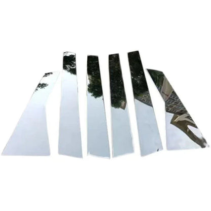 Chrome Pillar Trim 6pc Set for Cadillac XTS (2013–2019)
