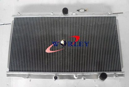 Aluminum Radiator & Fans for Honda Prelude 2.2L, Accord CD (1993-2001)
