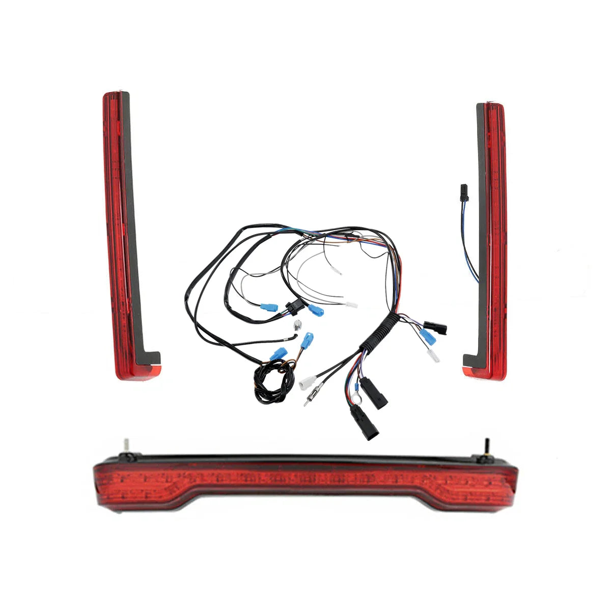 Brake Turn Tail Side Lights Wiring Harness for Harley Touring (2014-2023)