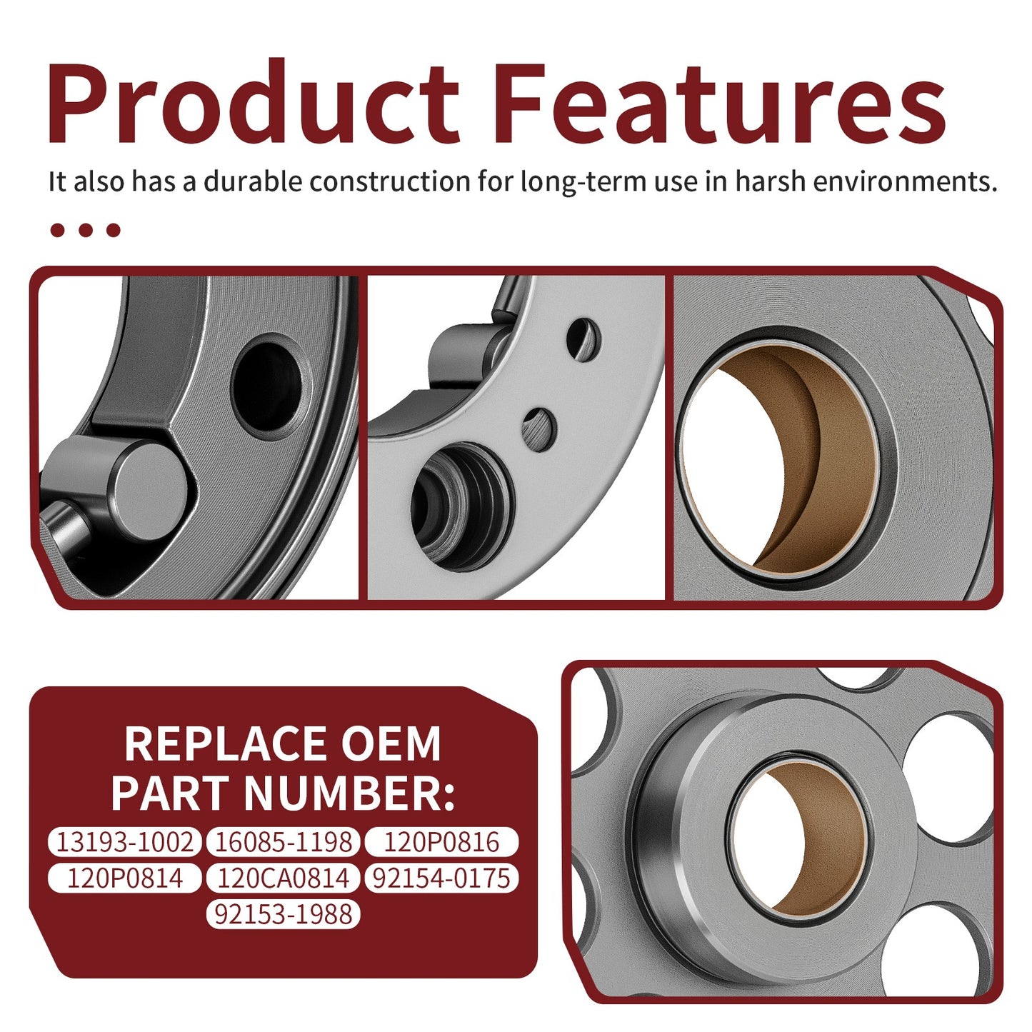 Starter Clutch One Way Bearing for Kawasaki Bayou 220 250 (1990–2004)