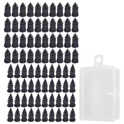 Reliable Rubber Tire Screws 80PCS Capsule Packaging for Long lasting Repairs
