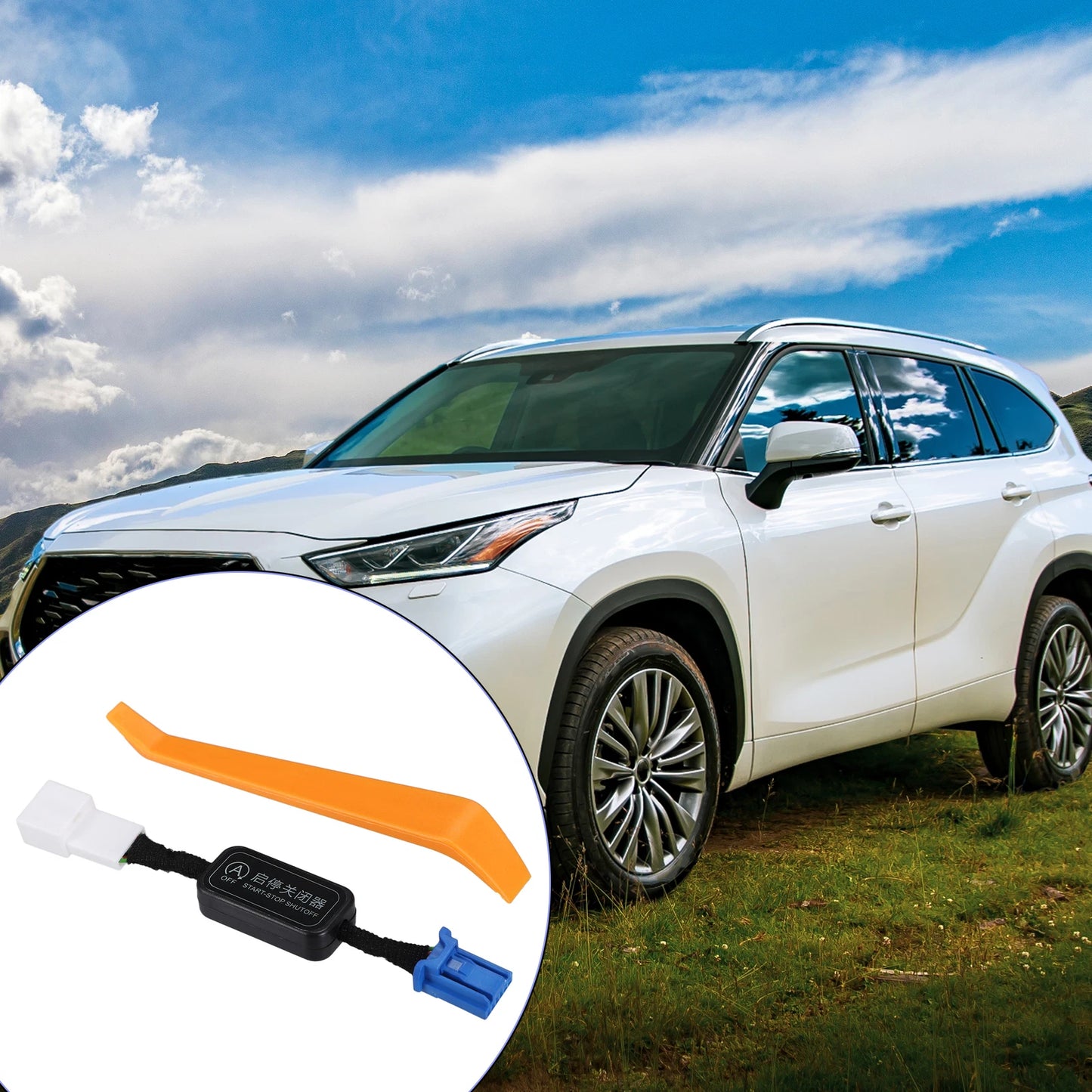 Auto Start Stop A-Off Cable Replacement for Toyota Highlander (2022–2023)