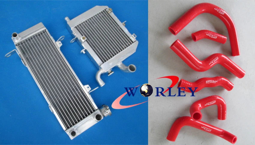 Aluminum Radiator and Silicone Hose Kit for Honda RVF400 (1994–1996)