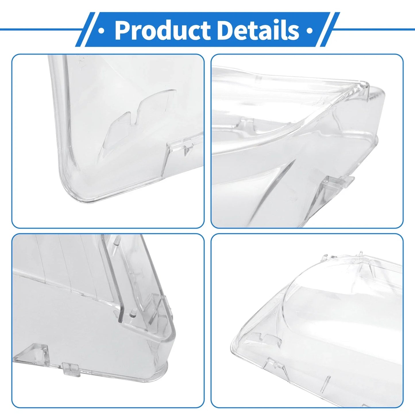 1 Pc Front Right Headlight Lens Cover for BMW 325Ci (2001-2002)