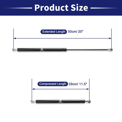 1 Pc 20 Inch Black Lift Support Strut Gas Spring for RV Car
