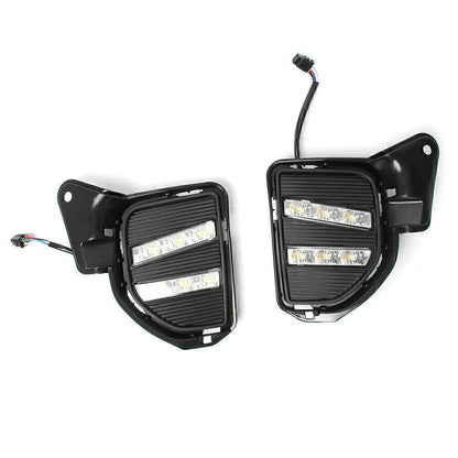 LED Daytime Running Lights Turn Signals Fog Lamp for Toyota Tundra (2022–2023)