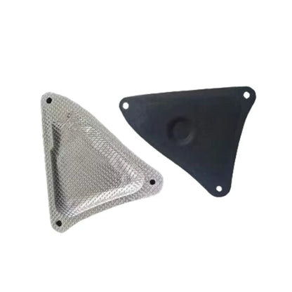 Cotton Hood Triangle Trim Pad / 2x / for BMW X3 X4 (2018–2024)
