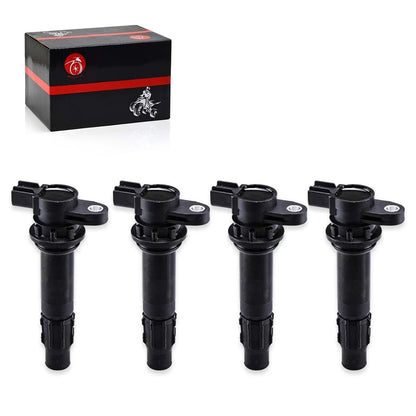 Ignition Coils 4 Pcs for Yamaha WaveRunner FX Cruiser FX1100 HO (2004–2008)