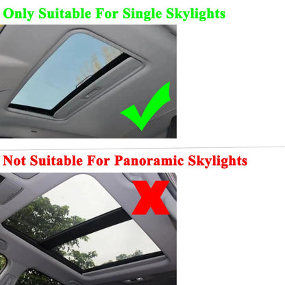 Sunroof Glass Seal Strip for Mercedes C-Class W204, E-Class W212 (2007–2016)