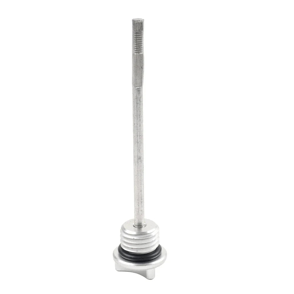 CNC Engine Oil Dipstick Silver for Lifan YX 125cc 140cc Pit Dirt Bike