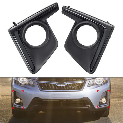 1 Pair Fog Light Bezel Cover for Subaru Crosstrek (2016–2017)