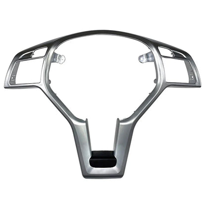 Custom Fit Silver Steering Wheel Trim for Benz CLA Class W117 (2012–2014)