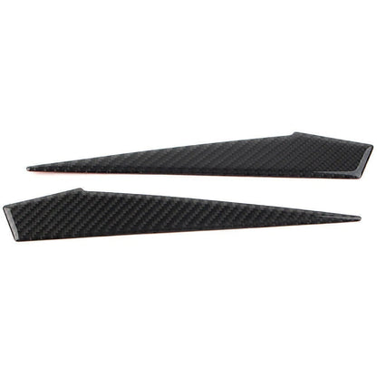 2X Carbon Fiber Gear Shift Side Panel Cover Trim for Subaru Forester (2013–2018)