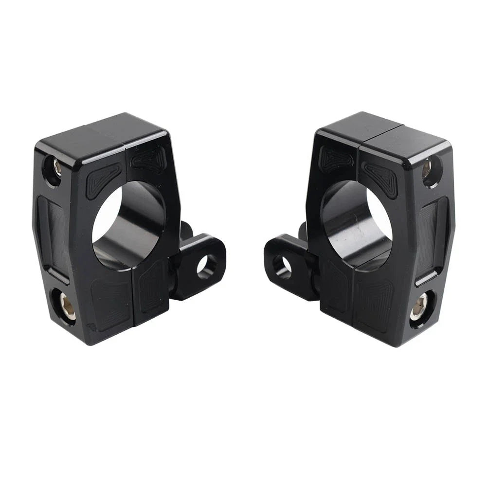 32MM Highway Crash Bar Mount Foot Peg Rest Clamp Bracket for Harley