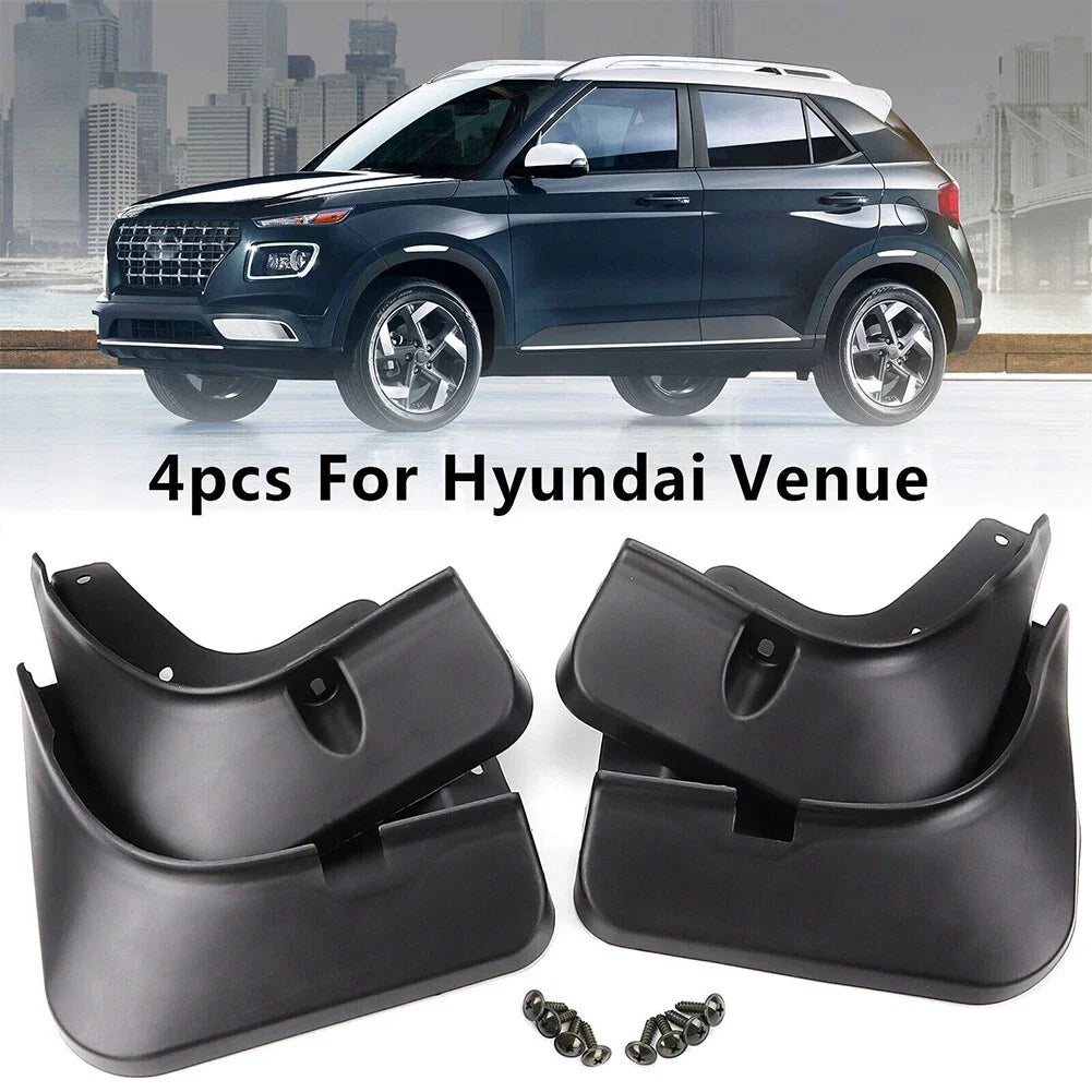 4Pcs Mud Guards for Hyundai Venue (2019–2023)