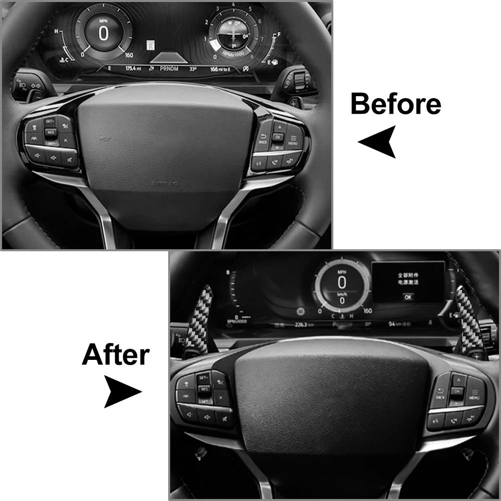Steering Wheel Shifter Paddle Extension for Ford Explorer (2020–2023)
