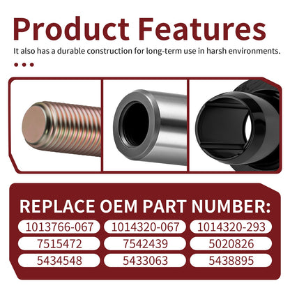 Rear Upper Left A-Arm & Bushing Kit for Polaris Sportsman 800 6x6 (2009–2014)