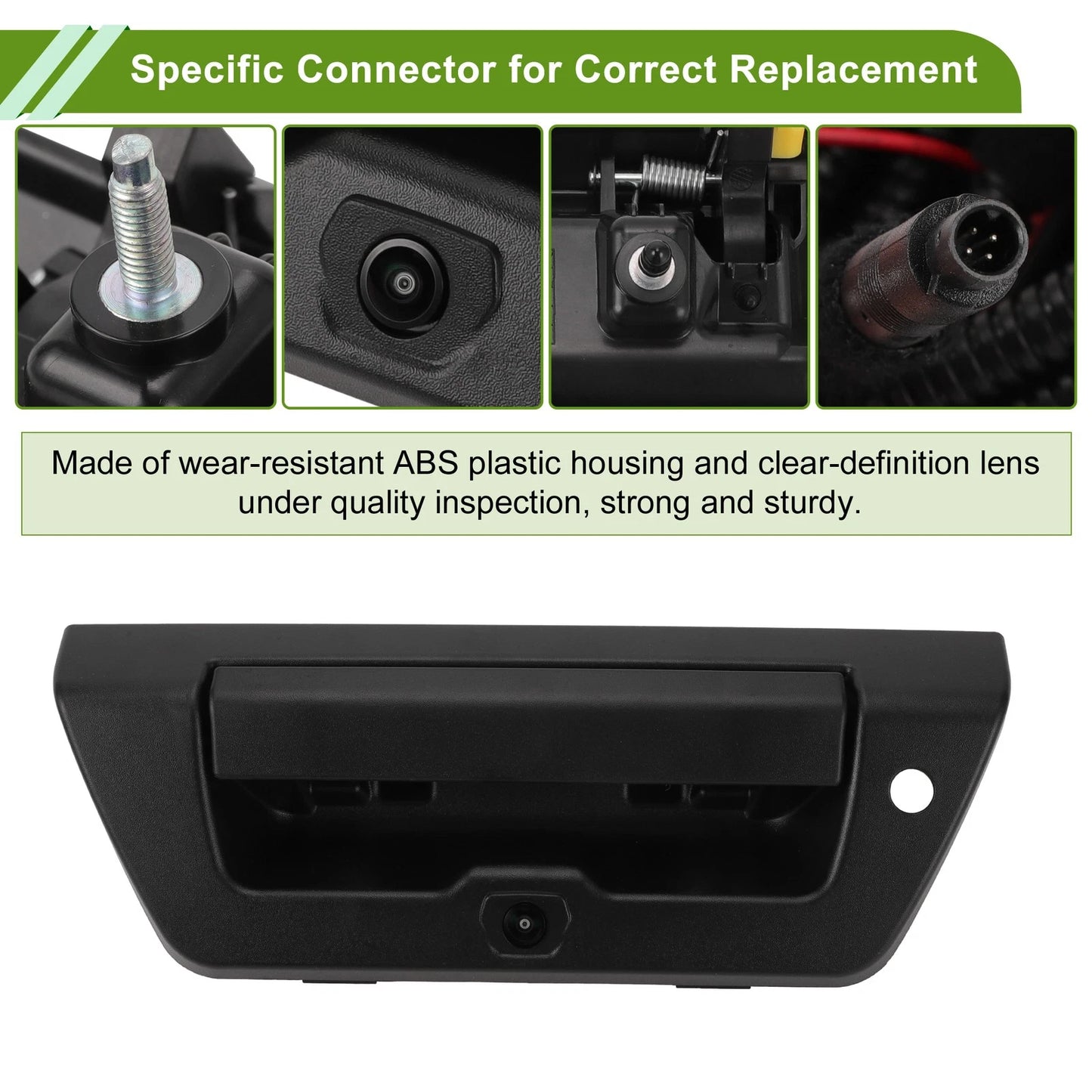 Tailgate Handle Backup Rear View Camera No.FL3Z-9943400-BA for Ford F-150 (2015–2018)