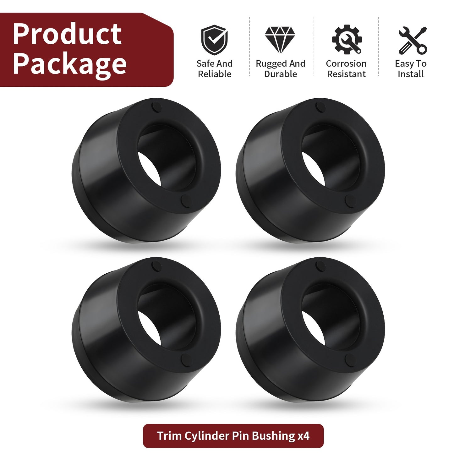 Power Trim Cylinder Pin Bushing for MerCruiser Bravo I