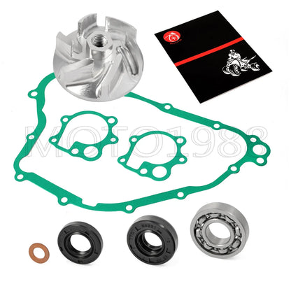 Water Pump Impeller Gaskets Seals Rebuild for Honda CR250 CR250R (2002–2007)