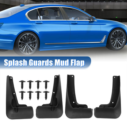 Mudguard Fender Kit for Toyota Highlander (2020–2021) w/ Screw Black