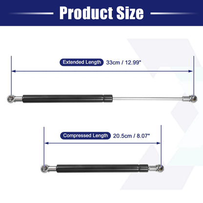2X Front Hood Gas Lift Supports Struts for Honda Fit (2014–2019)