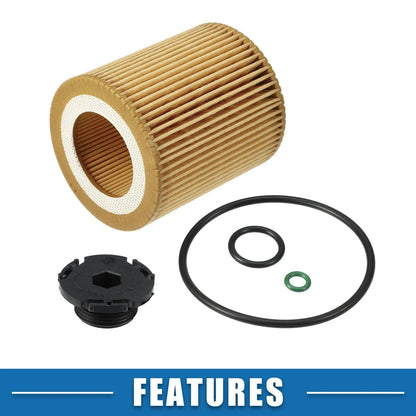 1 Set Engine Oil Filter for BMW 325i
