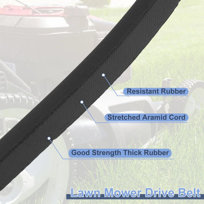 Lawn Mower Deck Belt for Husqvarna LT120 LT130 LT1238 LT1538 YT150 (No.144959)
