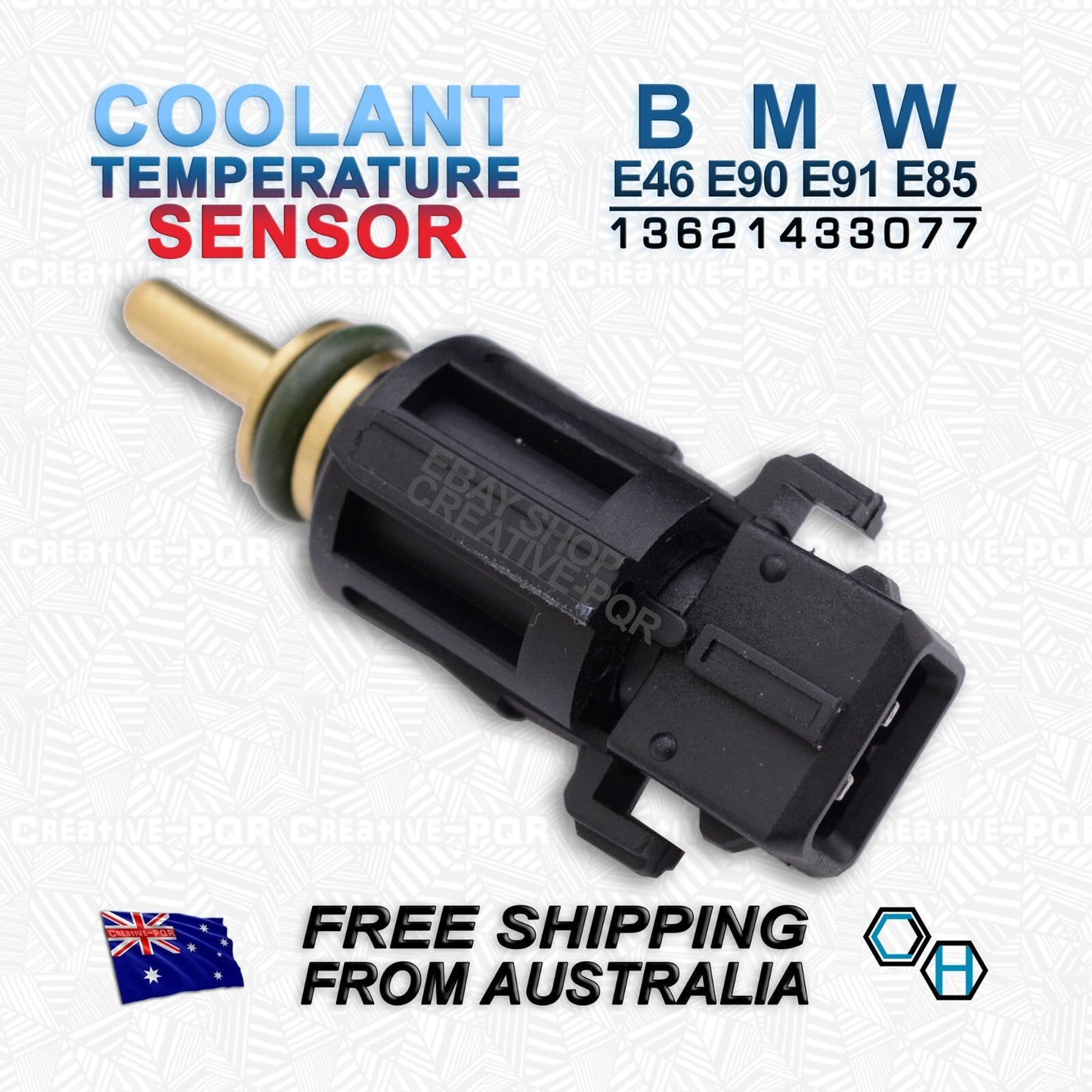 Coolant Temperature Sensor for BMW E46 E90 E91 E85 (2000–2012)