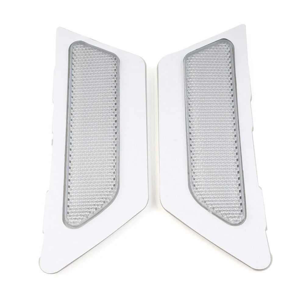 White Side Marker Lights for Audi A4 B9 (2017-2019)  8W0945071 8W0945072