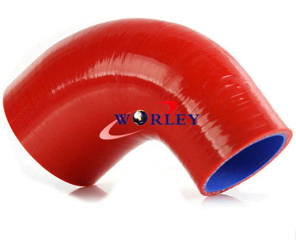 2.5" to 2.75" Silicone 90° Elbow Reducer Pipe Hose for Car
