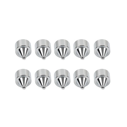 10 x Head Bolt Cover Spike Caps for Harley Road King, Dyna