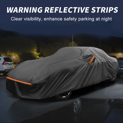 Waterproof PEVA Cotton Car Cover for Porsche 911 (2013-2023) with Zipper