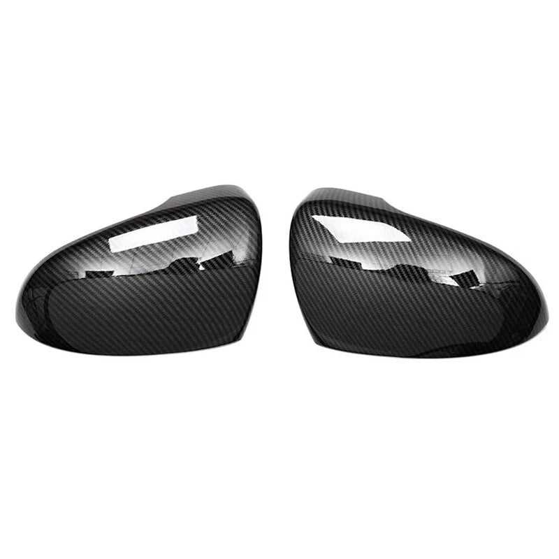 2 x Carbon Fiber Rearview Mirror Cover Cap for Hyundai Tucson (2016–2021)