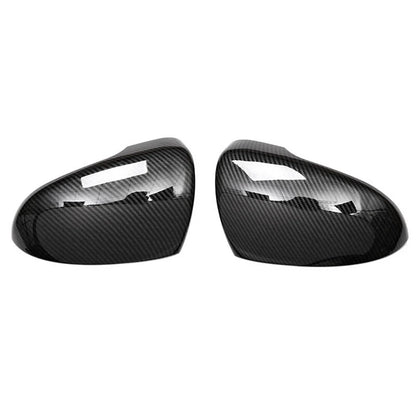 2 x Carbon Fiber Rearview Mirror Cover Cap for Hyundai Tucson (2016–2021)
